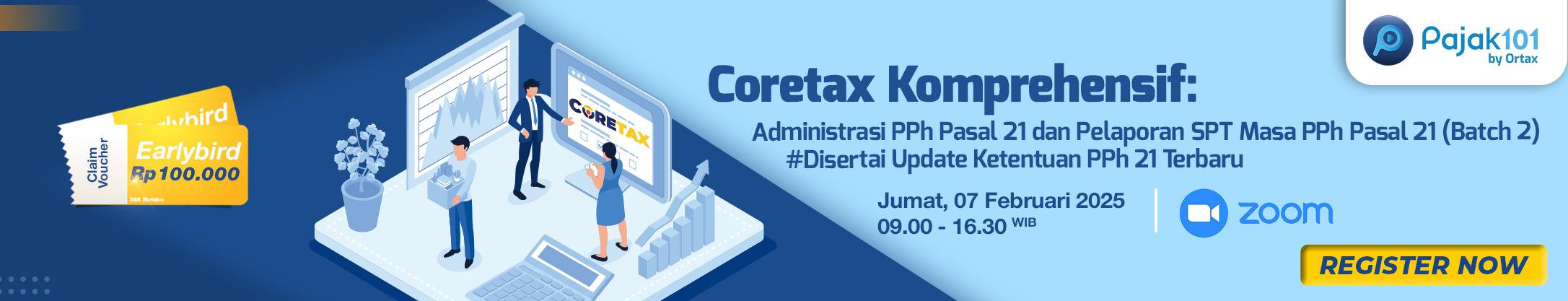 Coretax Komprehensif: SPT Masa