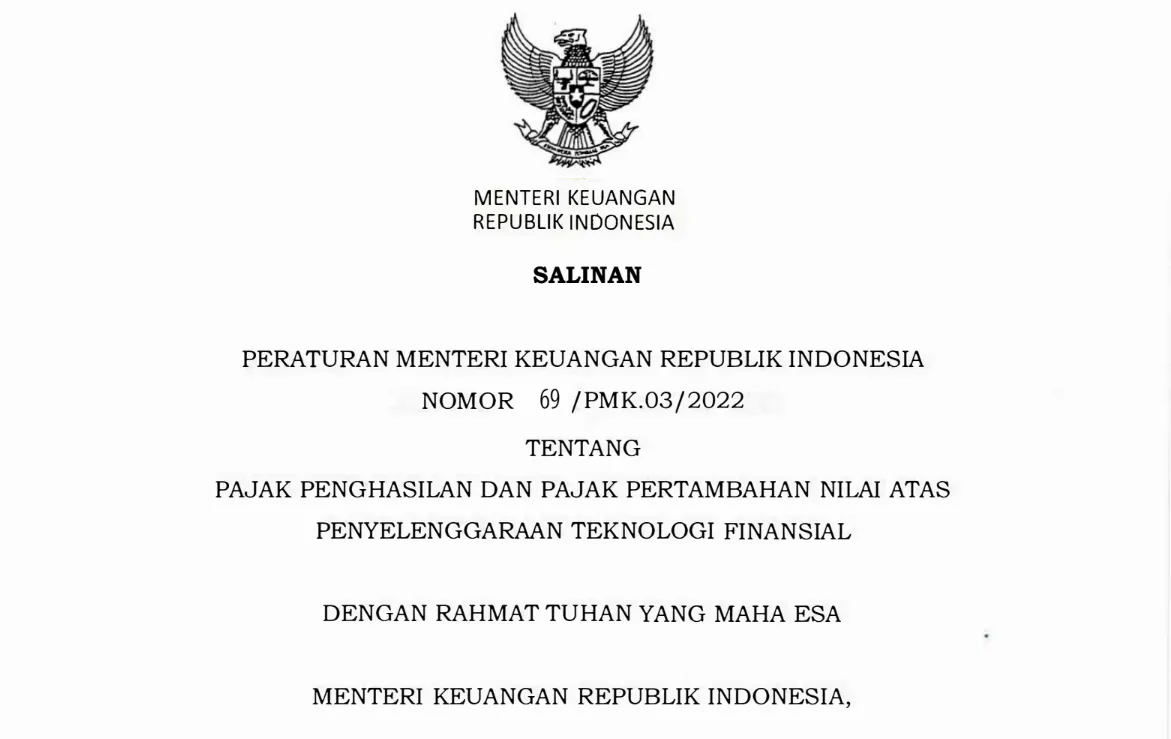 Sudah Terbit! Ini Ketentuan PPh atas Penyelenggaraan Teknologi Finansial