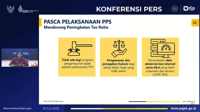 Sri Mulyani Tegaskan Tidak Ada Lagi Pengampunan Pajak Setelah PPS