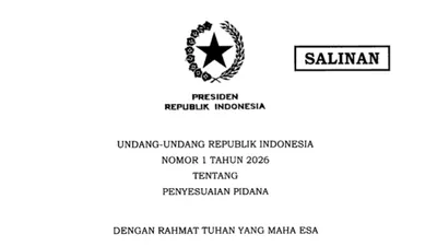 Pemerintah Sesuaikan Ketentuan Pidana Pajak dalam UU 1/2026