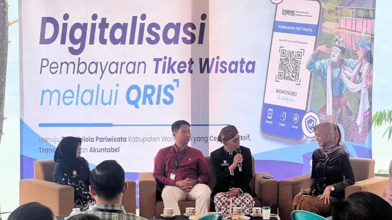 Perkuat Tata Kelola Retribusi, Pemerintah Kabupaten Wonosobo Digitalisasi Pembayaran Tiket Wisata