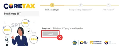 Jenis SPT Tidak Muncul Saat Buat Konsep SPT PPh OP? Ikuti Langkah Berikut Ini