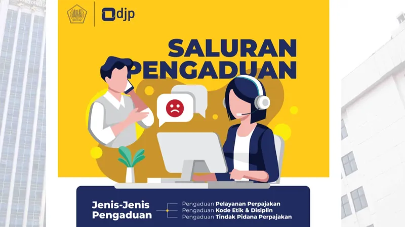 Pemberitahuan Perubahan Saluran Resmi Pengaduan Pelayanan Pajak