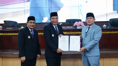 Tindak Lanjuti Evaluasi Kemendagri, Pemerintah Musi Banyuasin Sepakati Perubahan Perda PDRD