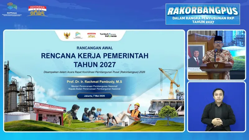 RKP 2027 Tetapkan Sektor Prioritas, Pemerintah Siapkan 60 Program Prioritas