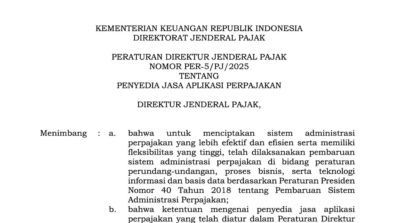 Pasca Implementasi Coretax, DJP Sesuaikan Layanan yang Wajib Disediakan PJAP
