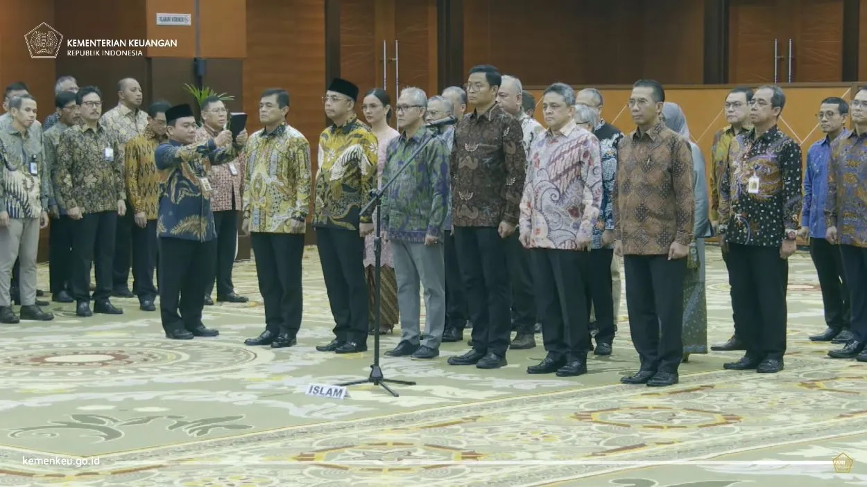 Resmi Dilantik! Ini Daftar Pejabat Eselon I Kementerian Keuangan