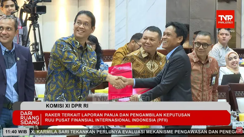 Komisi XI dan Pemerintah Selesaikan Pembahasan RUU Pusat Finansial, Draf Kini Memuat 73 Pasal