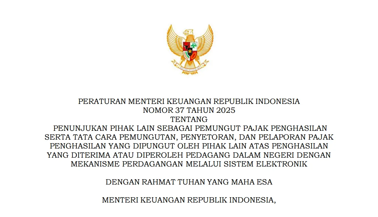 Pemerintah Rilis PMK 37/2025, Apa Saja Pokok Pengaturannya?
