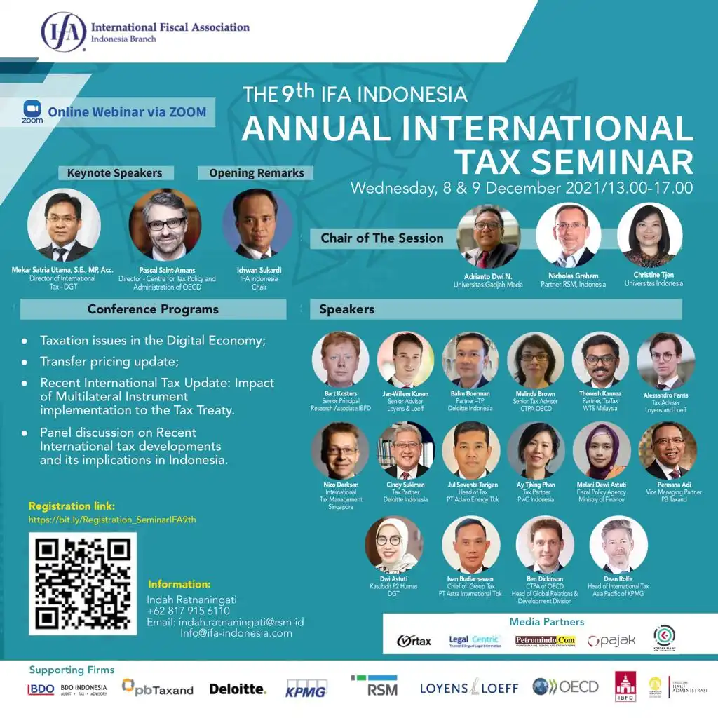 IFA Indonesia Adakan International Tax Seminar ke-9