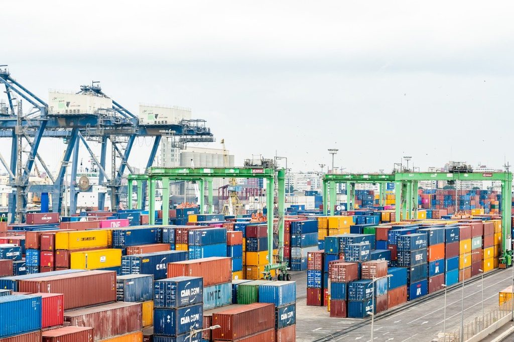 Port Container Export Cargo  - postcardtrip / Pixabay