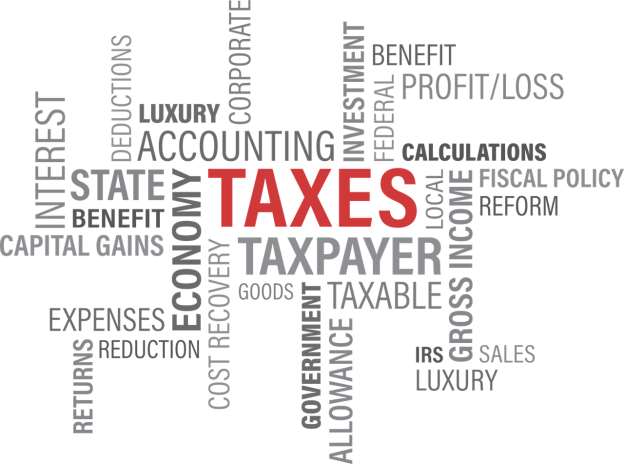 Tax Taxes Government Refund Word  - 905513 / Pixabay