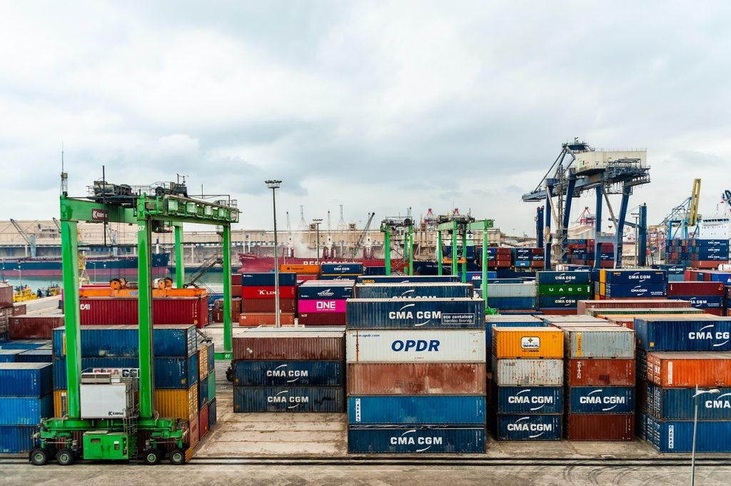 Port Container Export Cargo  - postcardtrip / Pixabay