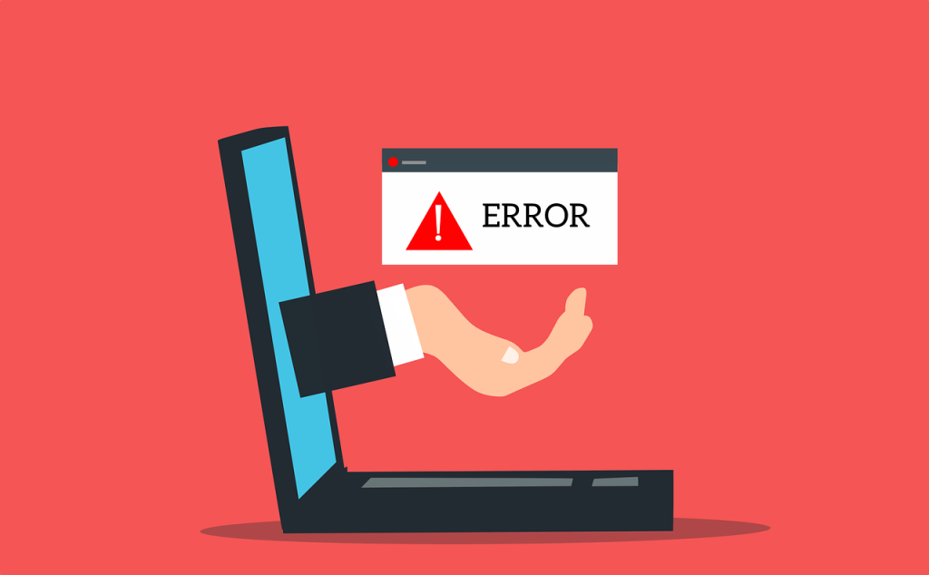 Laptop Error Web Warning Text  - mohamed_hassan / Pixabay