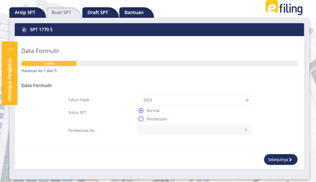 Langkah-Langkah Pelaporan SPT PPh OP Dengan E-Filing - Ortax